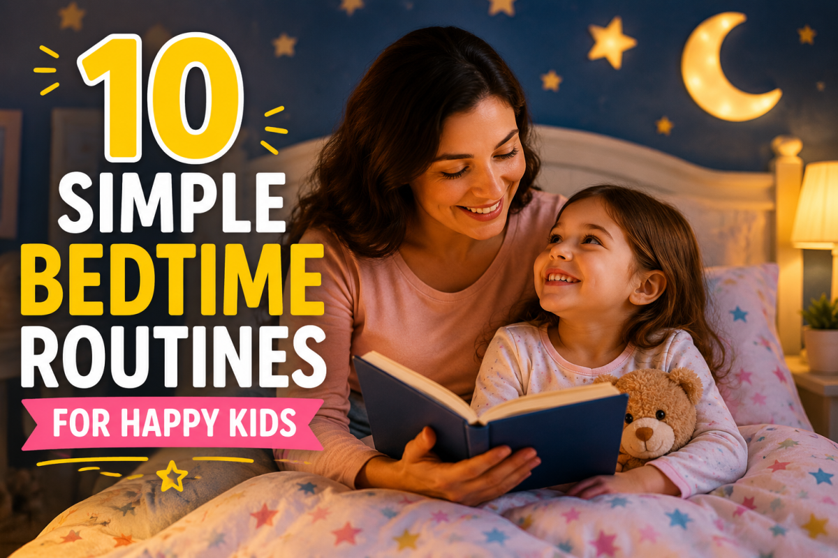 10 Simple Bedtime Routines for Happy Kids | QuillKi