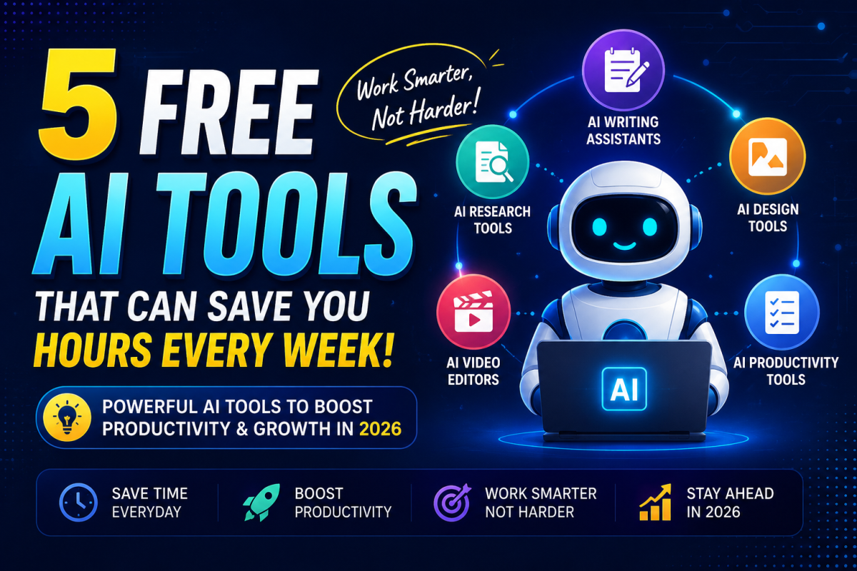 🚀 5 Free AI Tools That Can Save You Hours Every Week | QuillKi